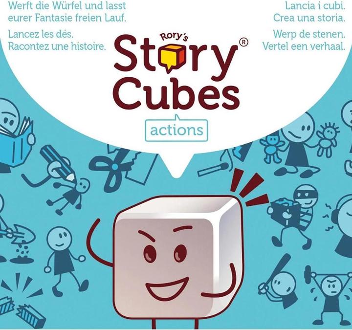 Immagine prodotto Zygomatic Rorys Story Cubes Actions (Einzelartikel) (Francese, 1 - 6 Giocatori)