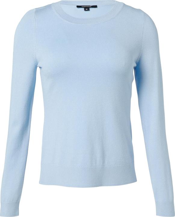 Produktbild Comma Strickpullover Feinstrickpullover mit dekorativen Bündchen (32)