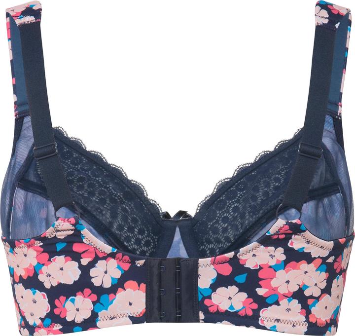 Actual product image Ulla Popken Flower Underwire Bra (110 D)