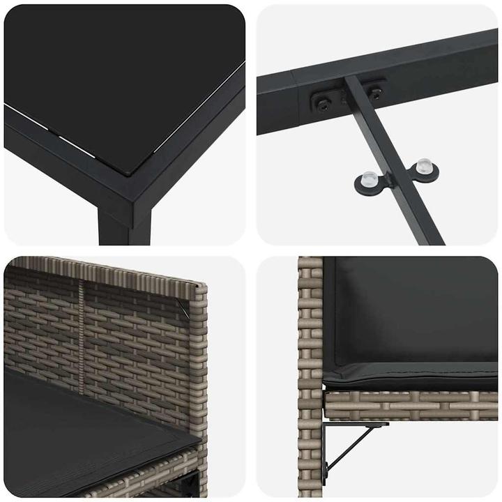 Produktbild vidaXL Garten Essgruppe