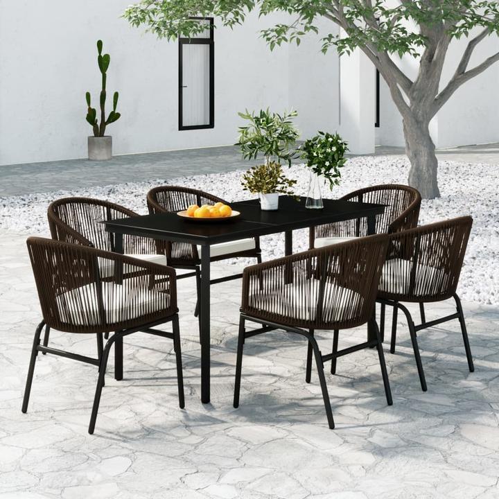 Produktbild vidaXL Garten-Essgruppe (140 x 70 x 74 cm)