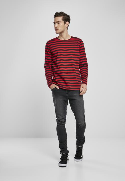 Produktbild Urban Classics Regular Stripe LS (S)