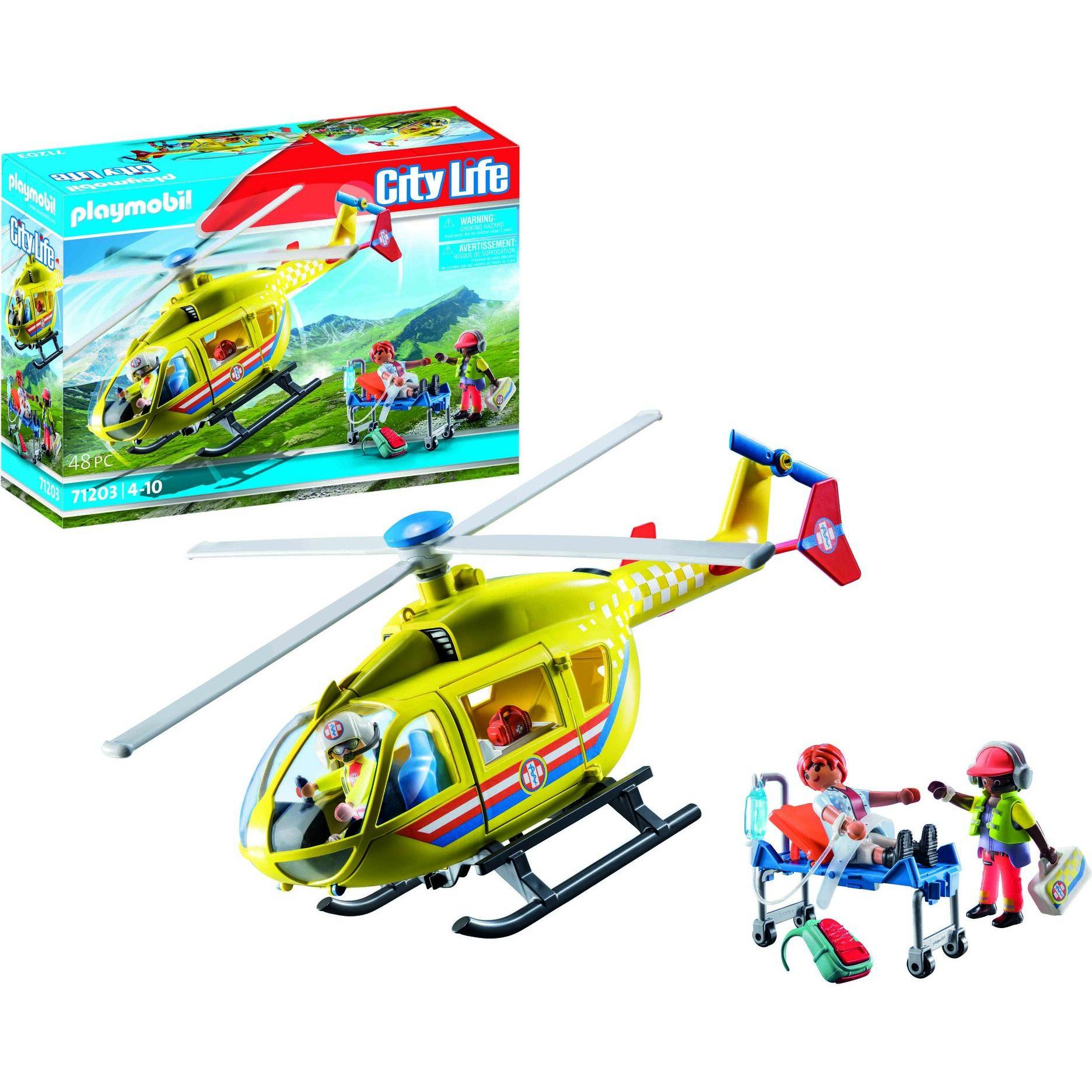 Thumbnail - Playmobil Rettungshelikopter (71203, Playmobil City Life)