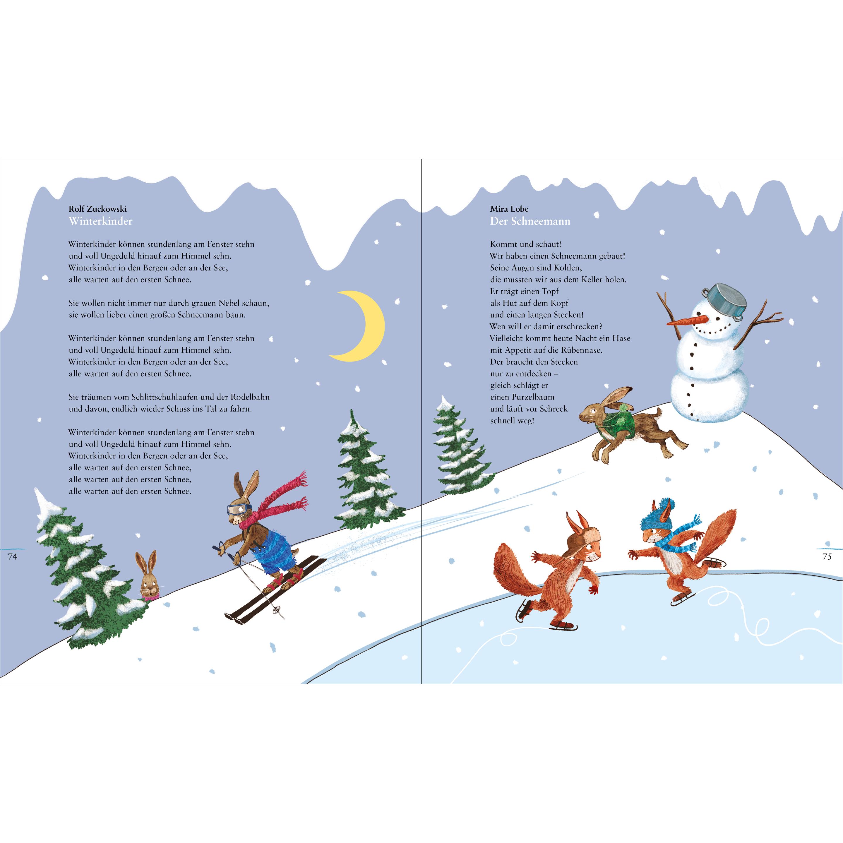 Thumbnail - Winterkleid und Schlittenzeit - ein Hausbuch mit Geschichten, Gedichen, Liedern, Bastelanleitungen, Kinderbücher von Bar...