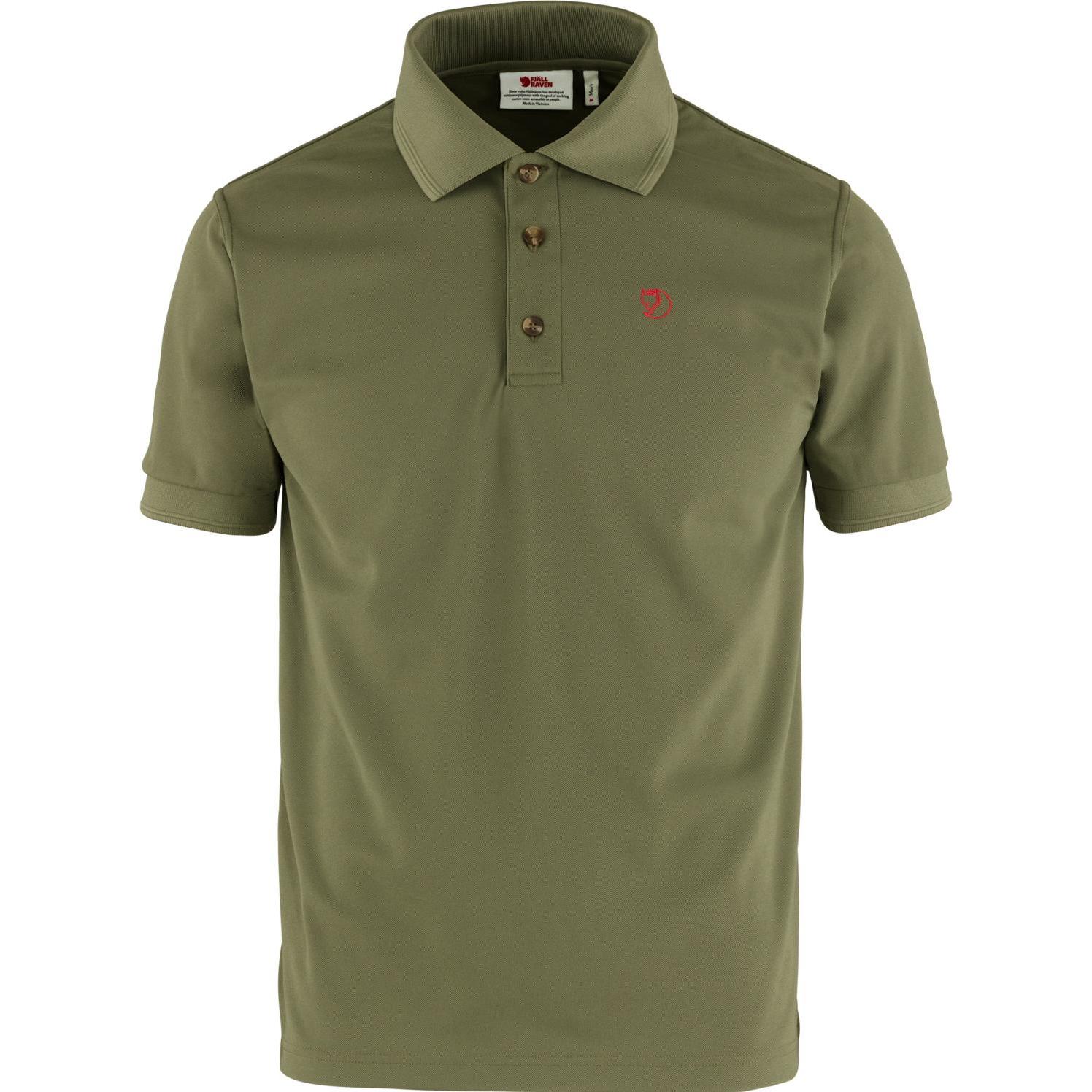 Fjällräven, Herren, Shirt, Crowley Piqué T-Shirt, Grün, (XXL)