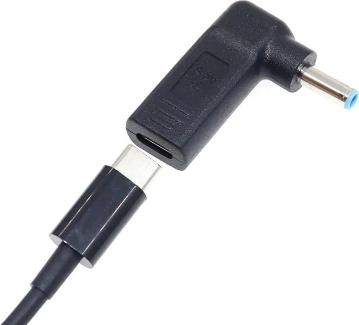Produktbild PowerGuard USB-C to HP 4.5 x 3mm Notebook PD Charger Adapter 65W 19.5V (65 W)