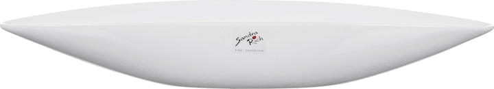 Actual product image Sandra Rich Bowl Elongate porcelain 40cm