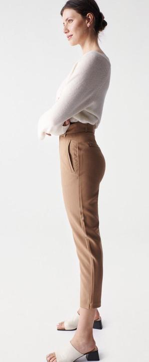 Actual product image Salsa Jeans Chino trousers Chino Cropped Slim High Waist (30)