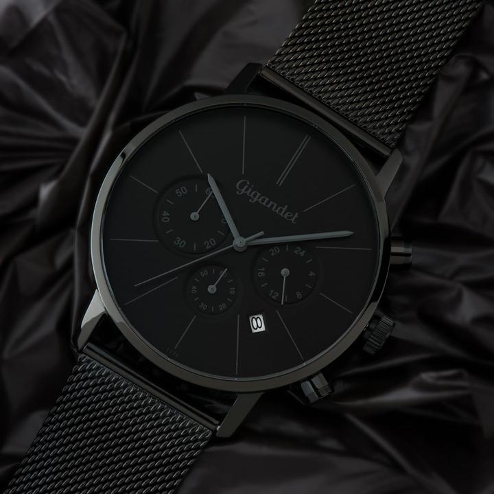Produktbild Gigandet Elegante analoge Chronographenuhr mit Datumsanzeige und Wasserdichtigkeit (Analoguhr, Chronograph)