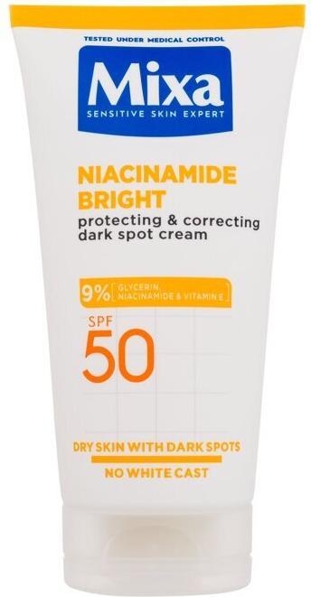 Actual product image Mixa Protective And Correcting Dark Spot Cream Spf 50 Niacinamide Bright - 50 Ml (Sun cream face, SPF 50, 50 ml)