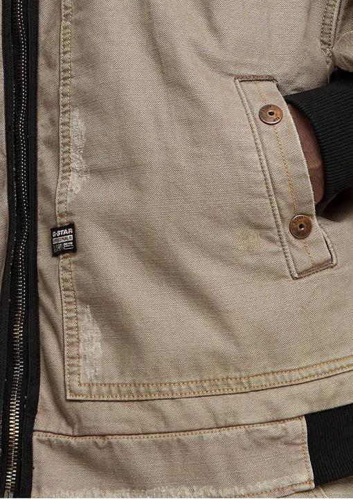 Actual product image G-Star Oversized Denim Bomber with Comfortable Fit and Original Look (M)