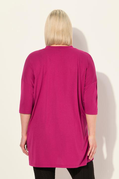 Produktbild Ulla Popken Longshirt, antibakteriell, Oversized, Rundhals, Halbarm (42, 44)