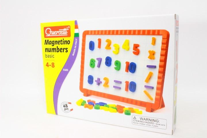 Actual product image Quercetti Magnetic Numbers Starter Set (48 pieces)