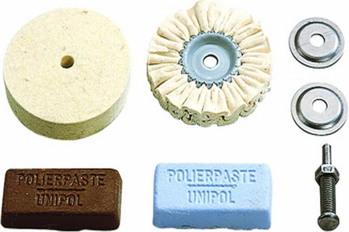 Produktbild wolfcraft 1 Hobby-Polier-Set 5-tlg.