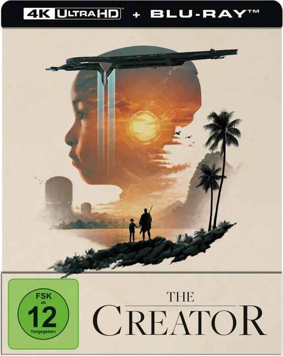 Produktbild The Creator - 4K (Blu-ray, 2024, Deutsch, Französisch, Norwegisch, Japanisch, Dänisch, Schwedisch, Italienisch, Englisch)
