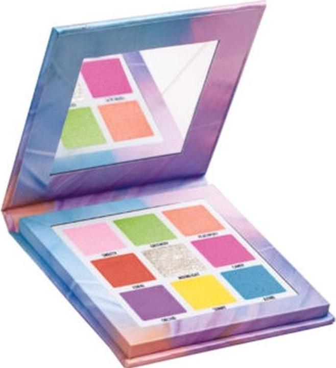 Actual product image Golden Rose Miss Beauty Eyeshadow Palette - Colorpop Cool Trend Colors And Beautifully Pigmented