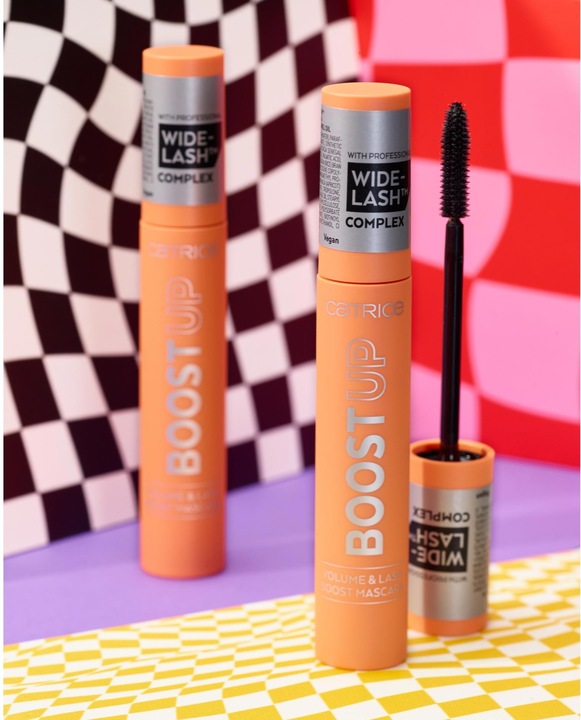 Actual product image Catrice BOOST UP Volume & Lash Boost Mascara (010 Deep Black)