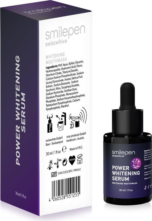 Produktbild SmilePen Power Whitening Serum Konz (30 ml, Bleaching Gel)