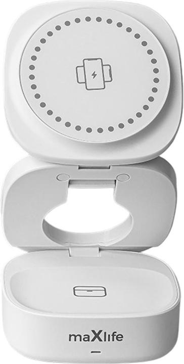 Immagine prodotto Maxlife MXWC-06 caricatore magnetico wireless 15W bianco 3in1 (15 W)