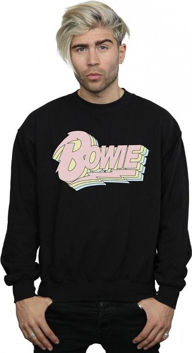 Produktbild David Bowie Pastel Bowie Sweatshirt (M)