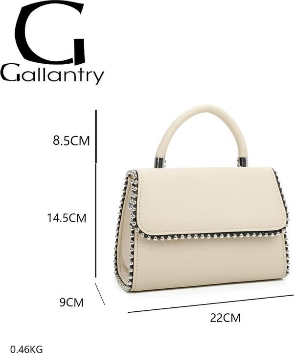 Image du produit Gallantry Sac à main Elegancy avec rivets (15 l)