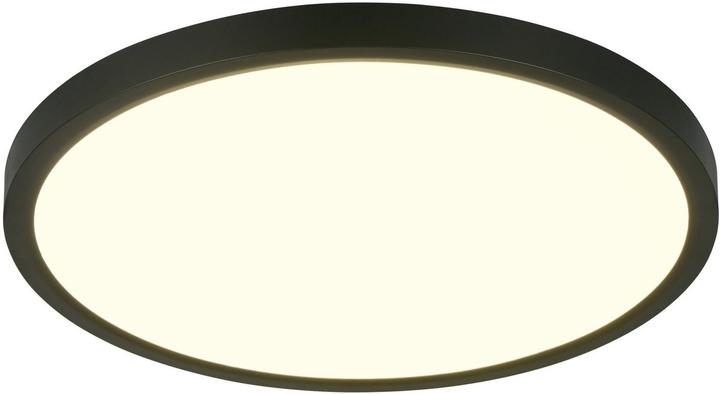 Produktbild Reality R65891932 Draco LED Deckenleuchte 30W ⌀40cm dimmbar Schwarz Matt CCT einstellbare Lichtfarbe (3000 lm)