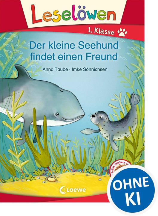 Produktbild Leselöwen 1. Klasse - Der kleine Seehund findet einen Freund (Deutsch, Anna Taube, 2018)