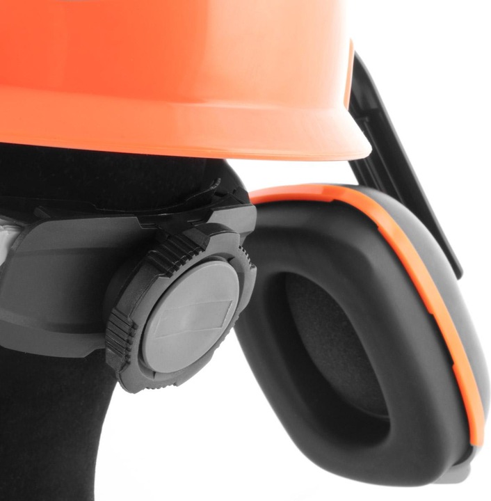 Actual product image Stahlwerk Forest helmet FH-100 ST with visor and hearing protection EN397 EN352 EN1731 (52 - 66 cm)