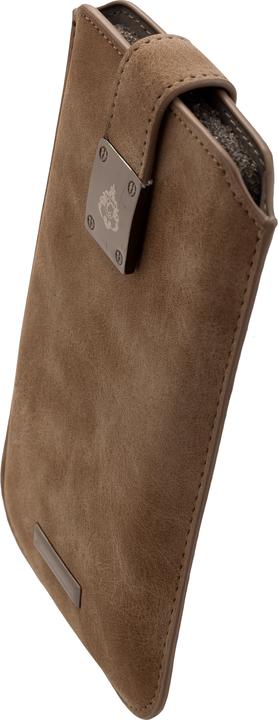 Produktbild Peter Jäckel COMMANDER MILANO XXL5.2 Nubuk Gray, z.B. für Samsung G900 Galaxy S5/ Sony Xperia Z/ HTC One (M8) Inn (Samsung Galaxy S5, HTC One (M8), Sony Xperia Z)