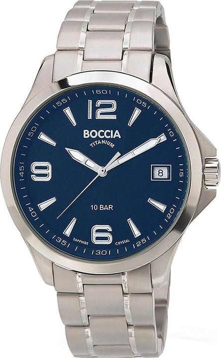 Immagine prodotto Boccia 3591-03 Orologio da uomo in titanio 41mm 10ATM (41 mm)
