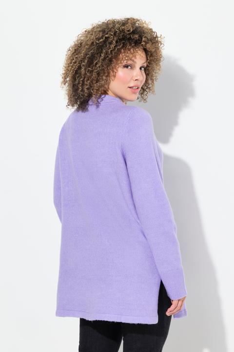 Produktbild Ulla Popken Pullover, Stehkragen, Kordel, Taschen, Langarm (56)