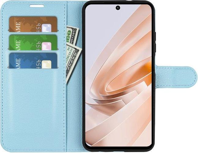 Produktbild MU Classic Litchi Leder Bookcover Series (Xiaomi Redmi 13C 5G, Xiaomi Redmi Note 13 4G)
