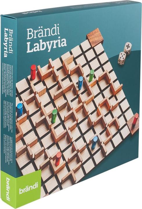Actual product image Brändi Labyria (English, French, German, 2 - 4 Players)