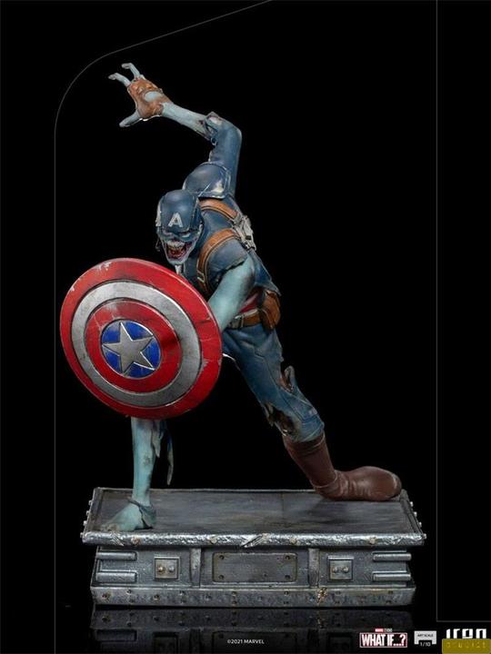 Produktbild Iron Studios ST What If...? : Captain America Zombie Art Scale 22 cm