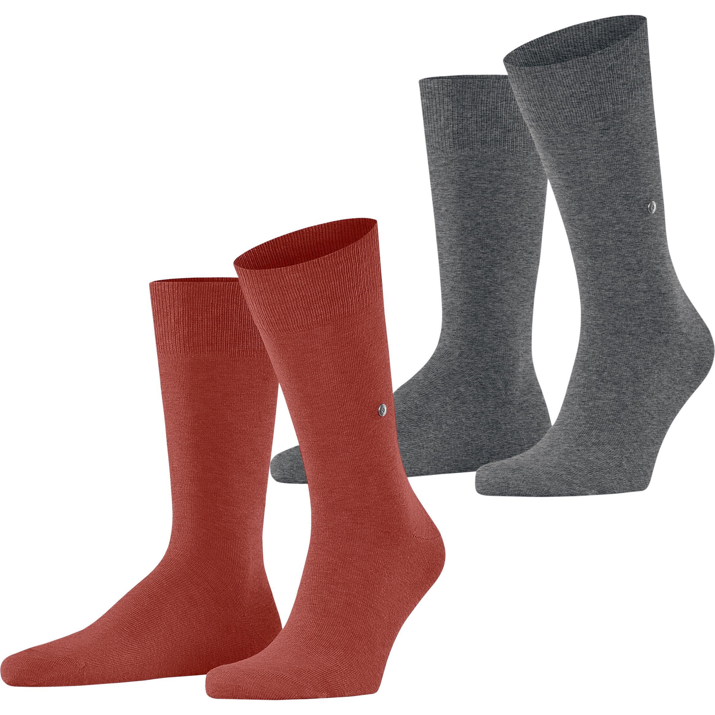 Burlington, Herren, Socken, Socken Casual, Orange, (40 - 46)