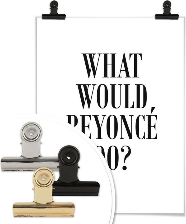 Image du produit Trenddeko Ce que ferait Beyoncé (24 x 30 cm)