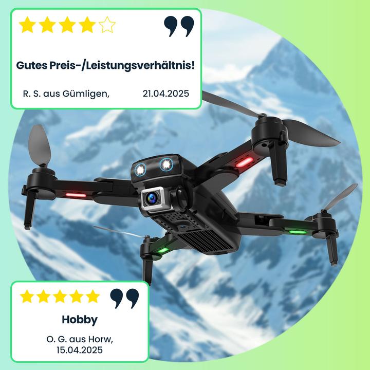 Image du produit Casativo GPS-Drohne mit 4K-UHD-Kamera (15 min, 230 g)