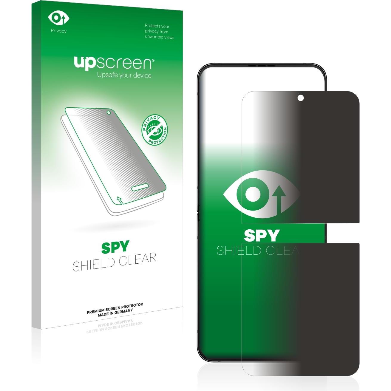upscreen Spy Shield Blickschutzfolie (1 Stück, Samsung Galaxy Z Flip4), Smartphone Schutzfolie, Blau