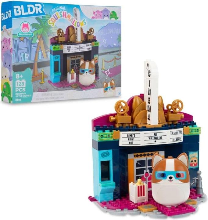 Productafbeelding Bldr Squishmallows – Small Cinema Building Set (2520093)