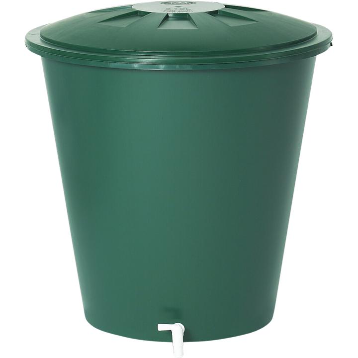 Produktbild Graf Regentonne rund mit Deckel und Hahn Basic Line 210 l (210 l)