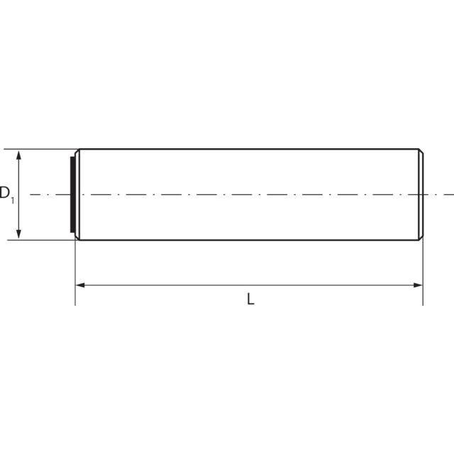 Thumbnail - Tyrolit, Schleifmittel, Diamant-Abrichter zylindrisch, Diamantgewicht: 2,4 kt