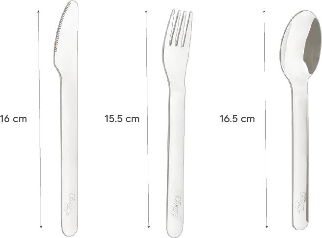 Actual product image Citron Cutlery Set Cherry