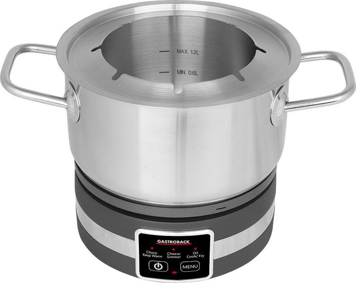 Produktbild Gastroback 42568 Fondue Multicook 4 in 1 (Käsefondue, Schokoladenfondue)