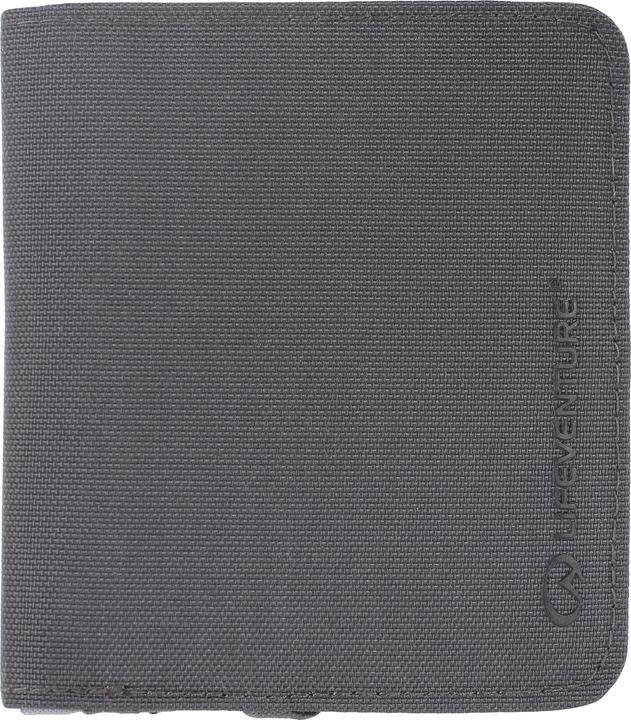 Lifeventure RFID Compact Wallet, Recycled, Grey