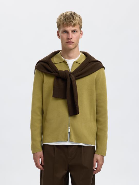 Immagine prodotto Selected Homme Baumwollmix Strickjacke mit Reissverschluss (S)