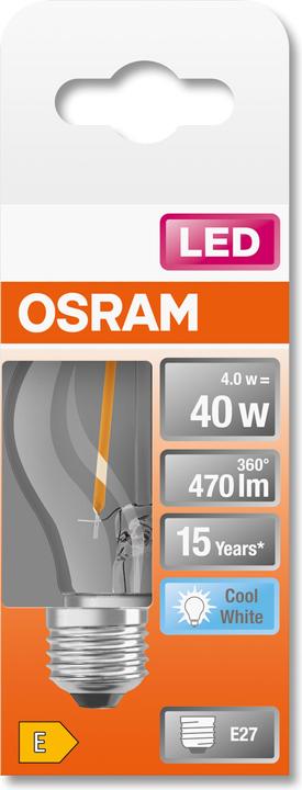 Actual product image Osram Star Classic P (E27, 4 W, 470 lm, 1 x, E)