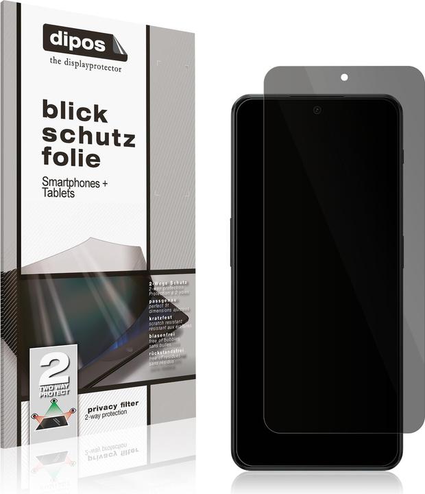 Produktbild Dipos Blickschutzfolie 2-Way Anti-Shock (1 Stück, OnePlus Nord 3)