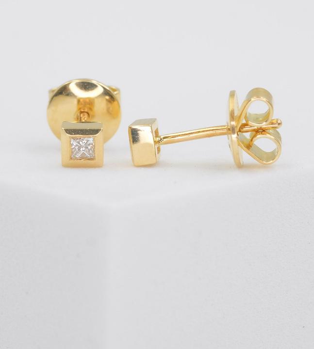 Immagine prodotto Muau Orecchini a perno (Oro giallo (18K 750/oro))