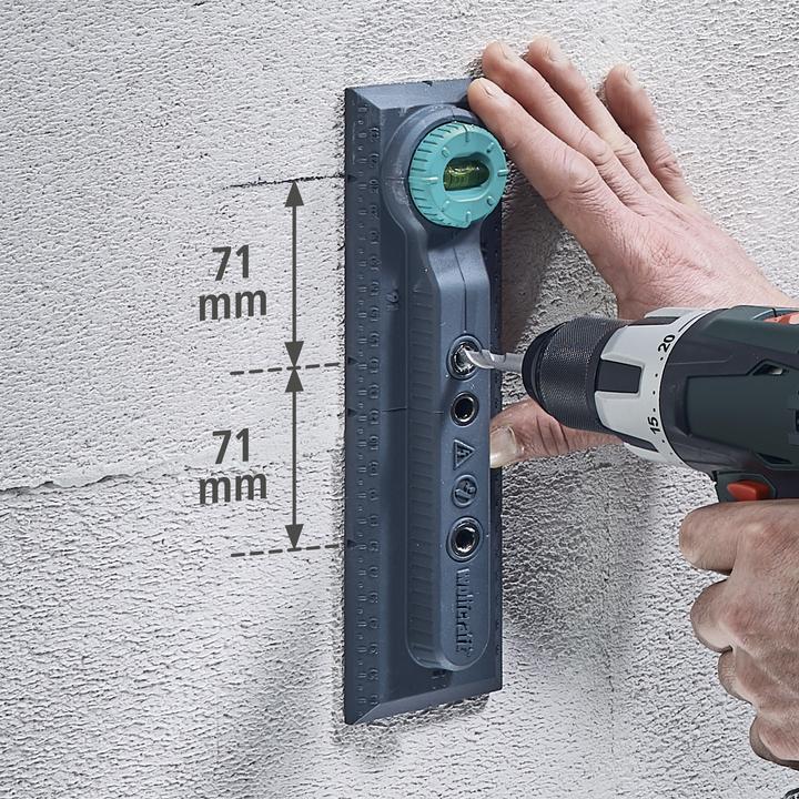 Image du produit MGA wolfcraft 1 Markier- und Anbohrschablone