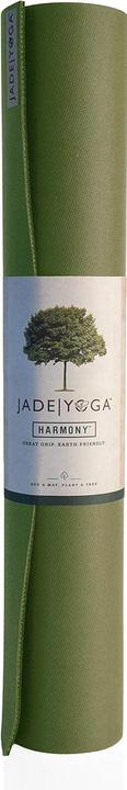 Produktbild JadeYoga Harmony Professional Yogamatte Olivgruen (5 mm)